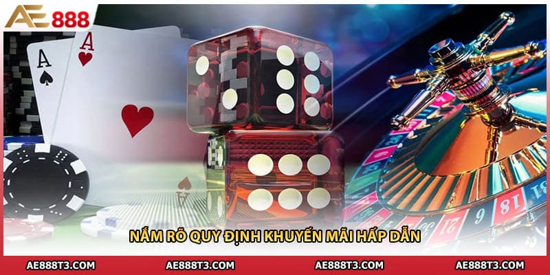 Nắm rõ quy định khuyến mãi hấp dẫn